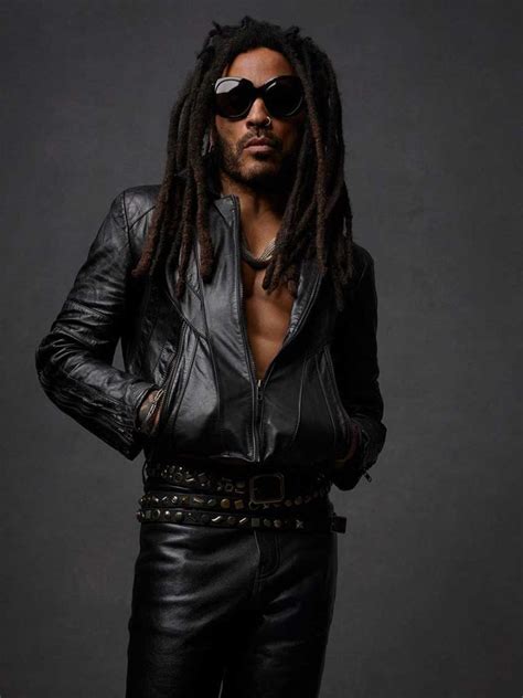 Biracial Rock legend Lenny Kravitz returns .